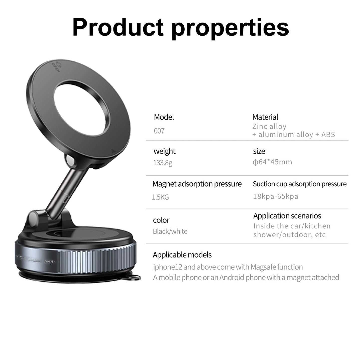 Magnetic Car Phone Holder